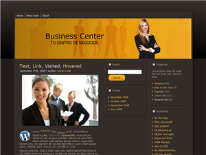 Plantilla WordPress Gratis | Business Center 1.0