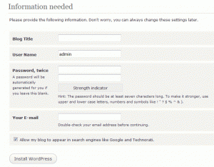 instalar wordpress 3