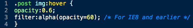css fade