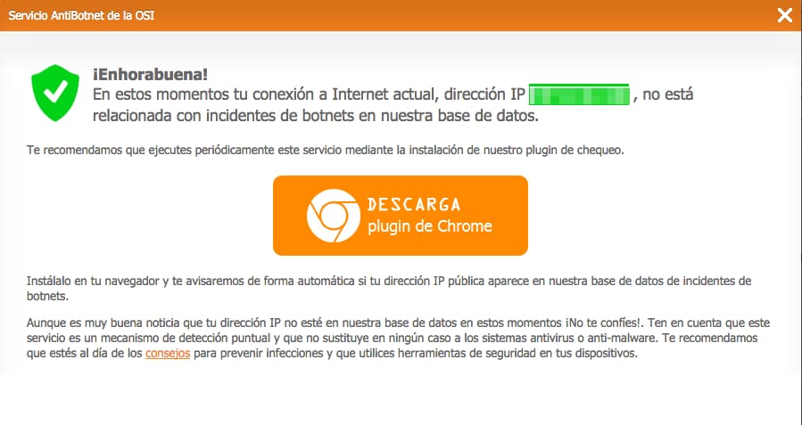 Servicio AntiBotnet