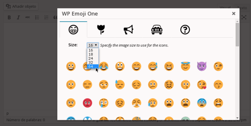 Selecciona tu emoticón