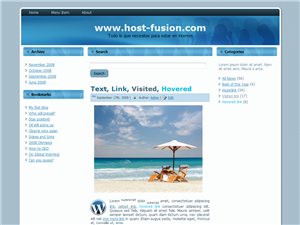 PLANTILLA WORDPRESS | AZUL Y BLANCO 1.0