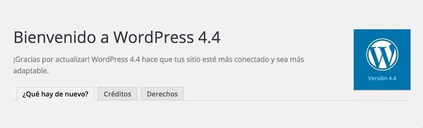 WordPress 4.4 Clifford