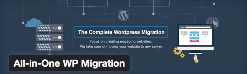 all in one migration WordPress