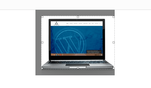 Recortar logo en WordPress