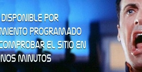 Aviso de mantenimiento programado en WordPress, como solucionarlo.