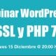 webinar WordPress SSL y PHP7