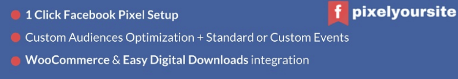 Facebook Pixel by PixelYourSite – Events, WooCommerce & Easy Digital Downloads