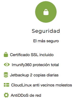 El hosting mas seguro de España