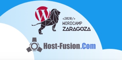 Host-Fusion patrocinador oficial de la WordCamp Zaragoza 2020 #WCZGZ