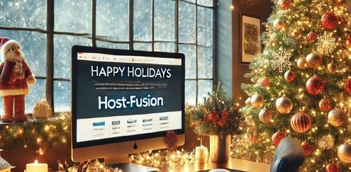 Felices Fiestas y Próspero Año Nuevo de Parte de Todo el Equipo de Host-Fusion
