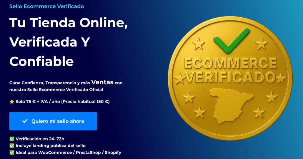 Sello Ecommerce Verificado