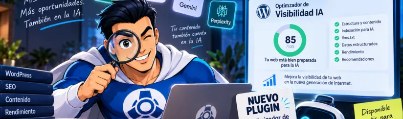 Nuevo plugin Optimizador de Visibilidad IA gratis