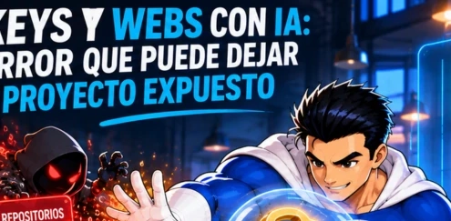 API keys y webs con IA: el error que puede dejar tu proyecto expuesto